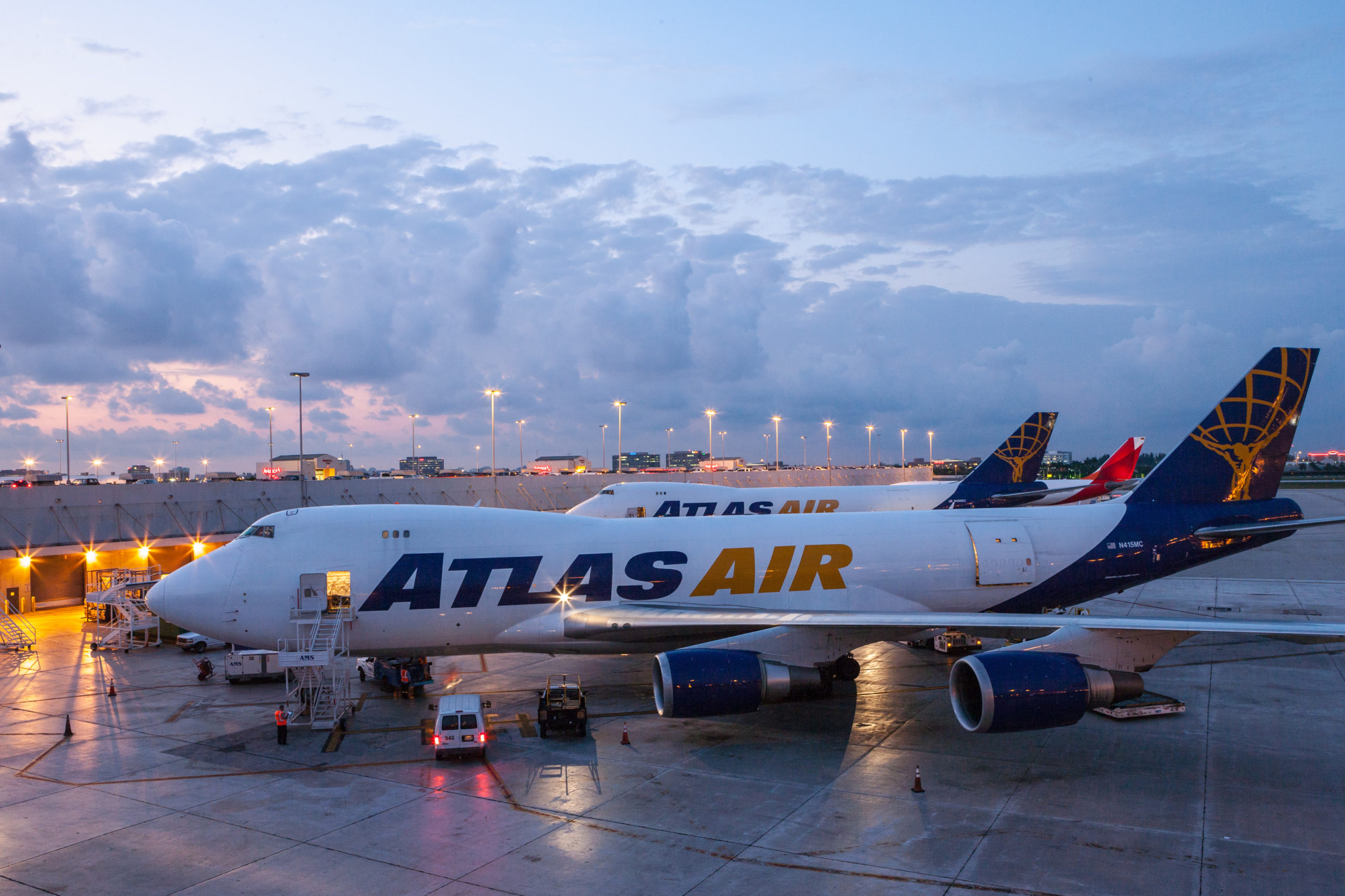 Atlas Air's 747Fs flying for Qantas will be upgraded from -400Fs to 747-8Fs. Photo: Atlas Air
