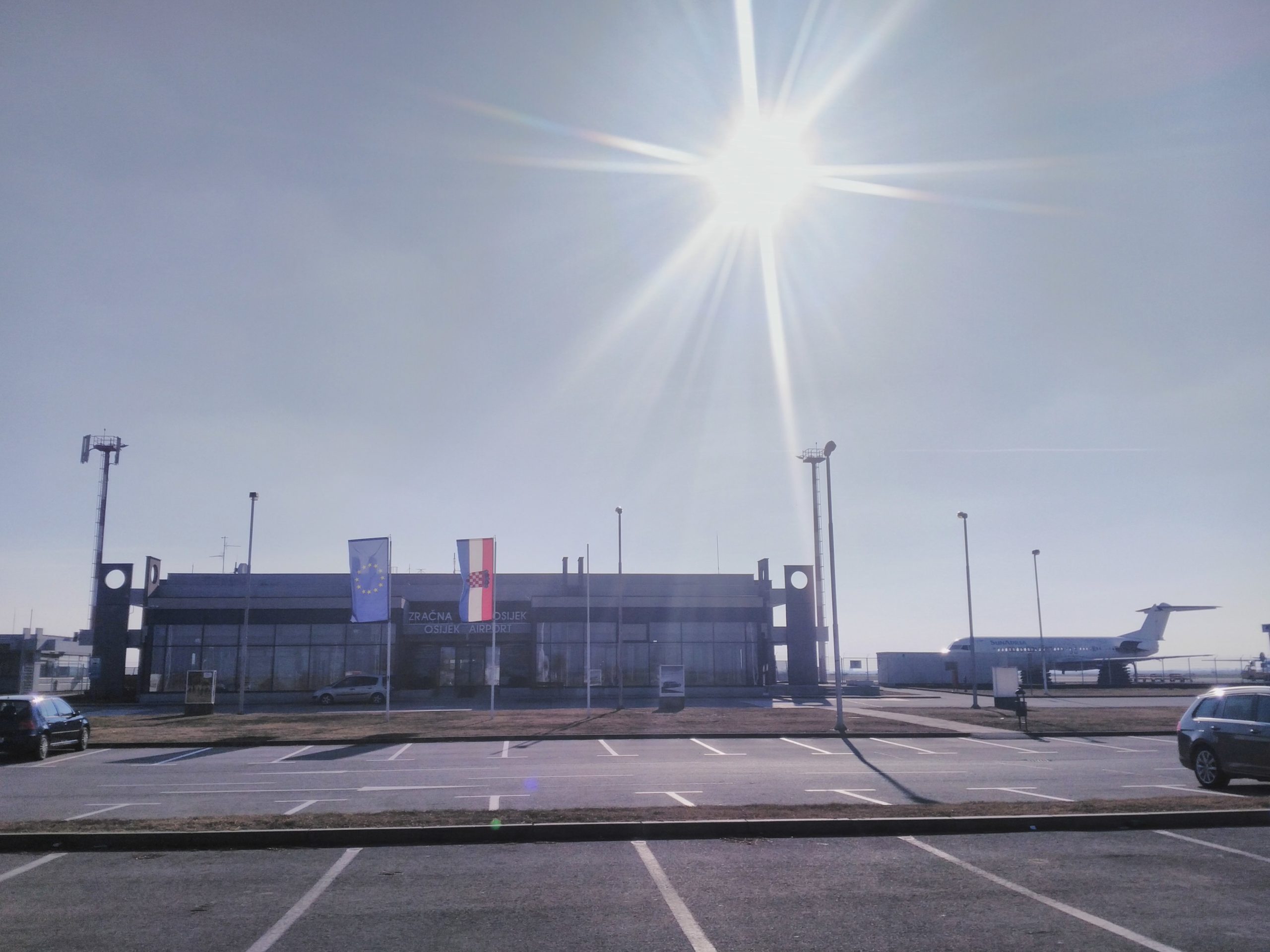 Osijek Airport (OSI) in Croatia. MirkoS18 [CC BY-SA 4.0 (https://creativecommons.org/licenses/by-sa/4.0)]