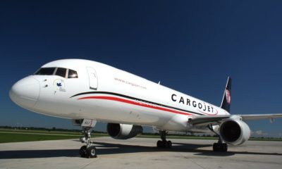 A Cargojet plane