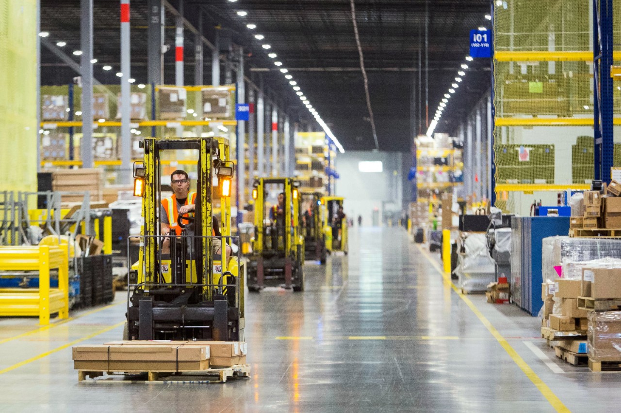 General Motors opens its new ACDelco and GM Genuine Parts processing center Monday, August 5, 2019 in the Flint, Michigan, suburb of Burton. (Photo by Jeffrey Sauger for General Motors)