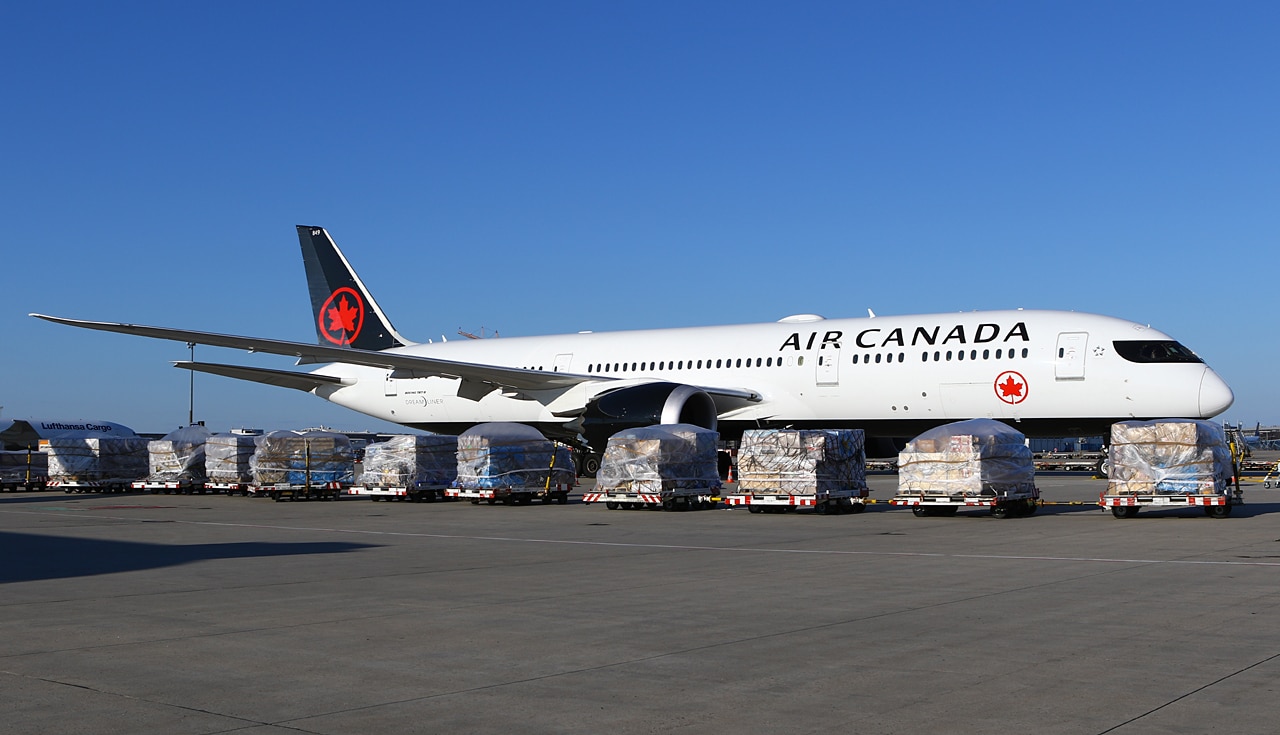 Photo courtesy of Air Canada Cargo.