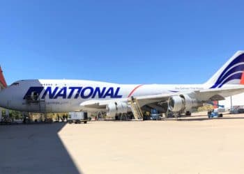National Airlines arrives at CGN