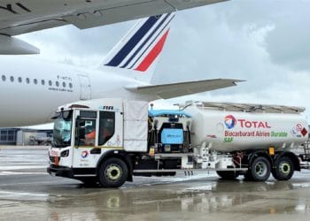 On May 18, Air France operated an A350-900 flight from Paris (CDG) to Montreal (YUL) using SAFs derived from used cooking oils. Photo/Air France