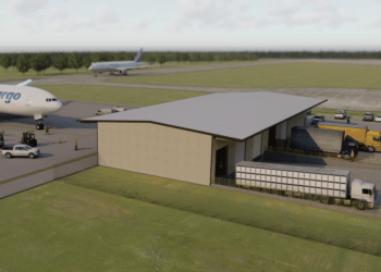 Chennault Airport breaks ground on its first air cargo facility