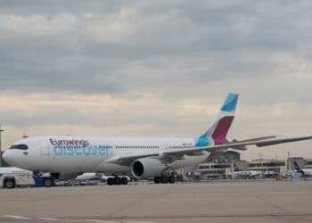 Eurowings Discover's inaugural flight departed July 24 from Frankfurt. Photo: Lufthansa Group