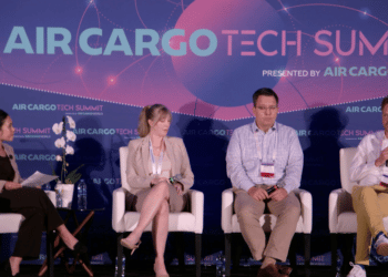 Panelists at the Air Cargo Tech Summit 2022