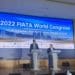 FIATA Director General Stephane Graber and FIATA President Ivan Petrov speak at a Sept. 16 press conference in Busan, South Korea