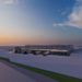 Rendering of new PIT Cargo 4. Photo: Pittsburgh International Airport