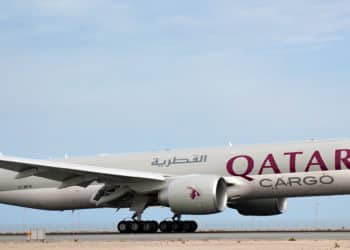 Qatar will use FLYR’s cloud-native decision intelligence platform, The Revenue Operating System, to gain automated, AI-based revenue management capabilities to solve cargo model complexities and assist with commercial decision-making, according to a release. (Photo/Qatar Airways)
