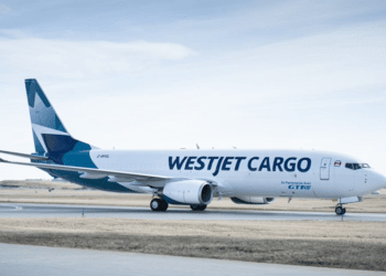 WestJet Cargo freighter service