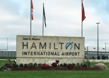 Canada is putting almost $17.6 million (U.S.) into expansion and sustainability projects at YHM. (Photo/Hamilton International Airport)