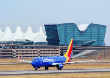 A Southwest Airlines plane on runway