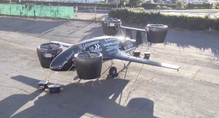 A Sabrewing Rhaegal drone