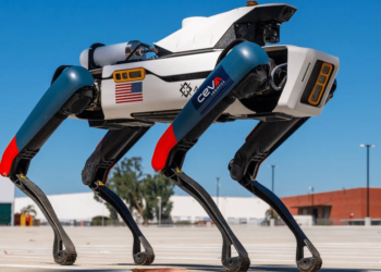 The Spot security robot from Boston Dynamics