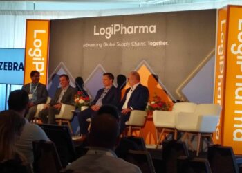 Panelists discuss leveraging data to capitalize on real-time tracking at LogiPharma 2023 in Boston